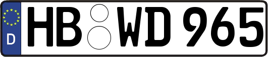 HB-WD965