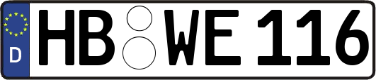 HB-WE116
