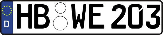 HB-WE203