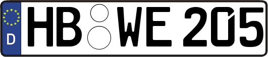 HB-WE205