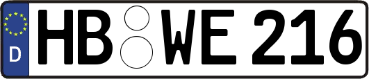 HB-WE216