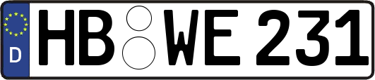 HB-WE231