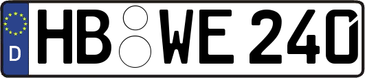 HB-WE240
