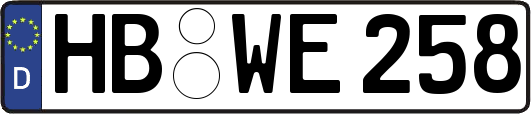 HB-WE258