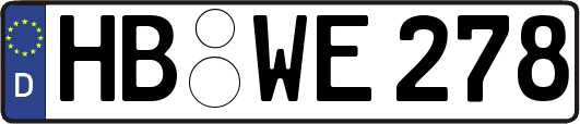 HB-WE278