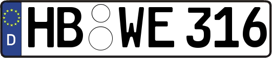 HB-WE316