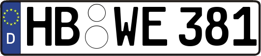 HB-WE381
