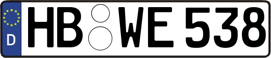 HB-WE538