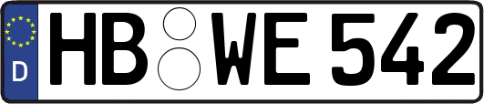 HB-WE542