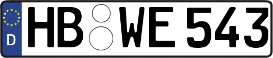 HB-WE543