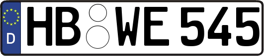 HB-WE545
