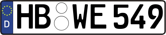 HB-WE549