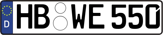 HB-WE550