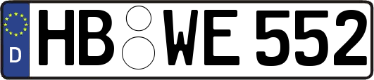 HB-WE552