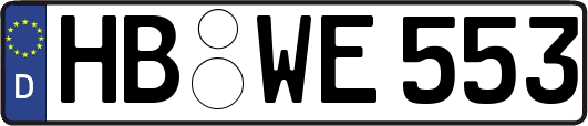 HB-WE553