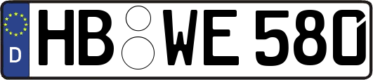 HB-WE580