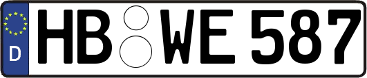 HB-WE587