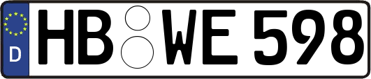 HB-WE598