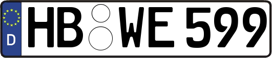 HB-WE599