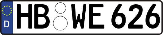 HB-WE626