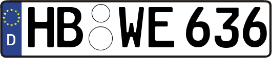HB-WE636