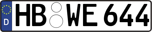HB-WE644