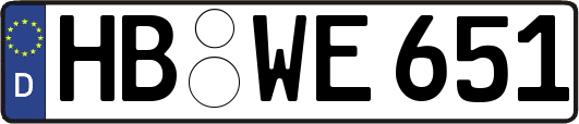 HB-WE651