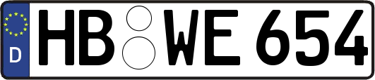 HB-WE654