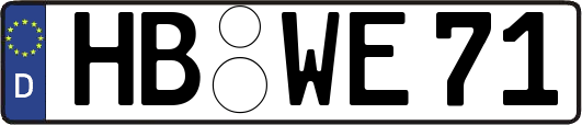HB-WE71