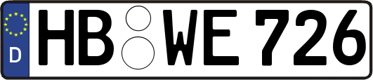 HB-WE726