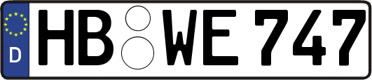 HB-WE747