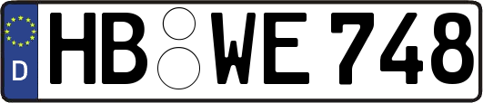 HB-WE748