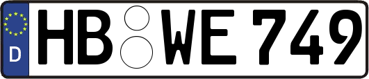 HB-WE749