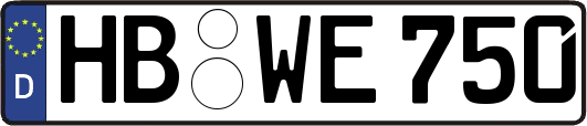 HB-WE750