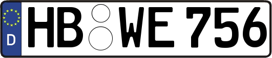 HB-WE756