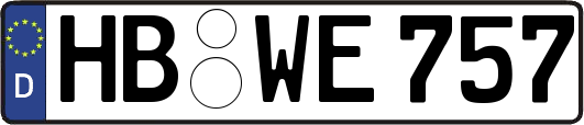 HB-WE757