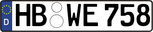 HB-WE758