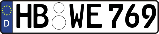 HB-WE769