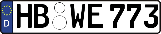 HB-WE773