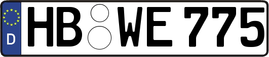 HB-WE775
