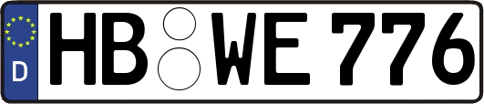 HB-WE776