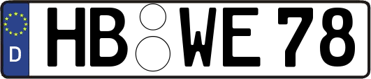 HB-WE78