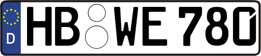 HB-WE780