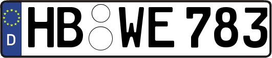HB-WE783