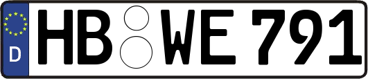 HB-WE791