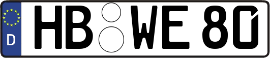 HB-WE80