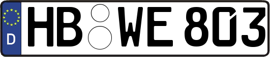 HB-WE803