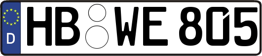 HB-WE805