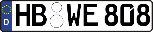 HB-WE808