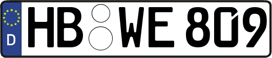 HB-WE809